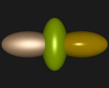 pic of raytraced deformed spheres