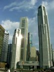 Skyscrapers in Singapore inner city